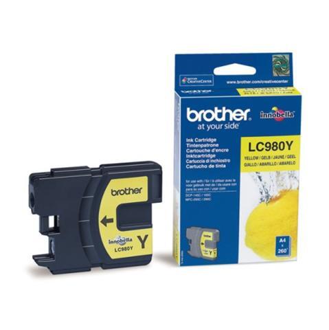 Brother Ink cartridge LC980 Yellow 260str 1