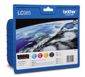 Brother Ink cartridge LC985 CMYK 4pack 1