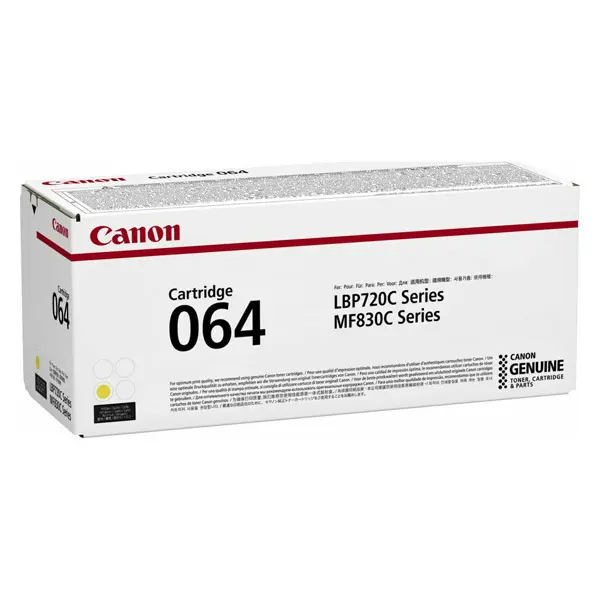Canon Toner 064 Yellow 5K 1