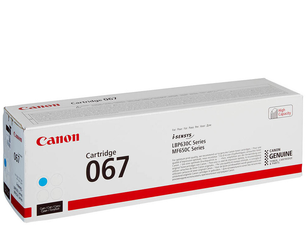 Canon Toner 067  Cyan 1.25k 1