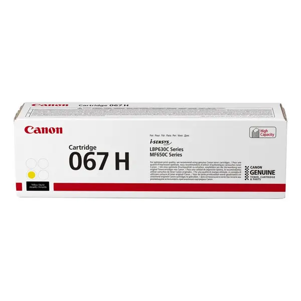 Canon Toner 067 HY Yellow 2.35K XL 1