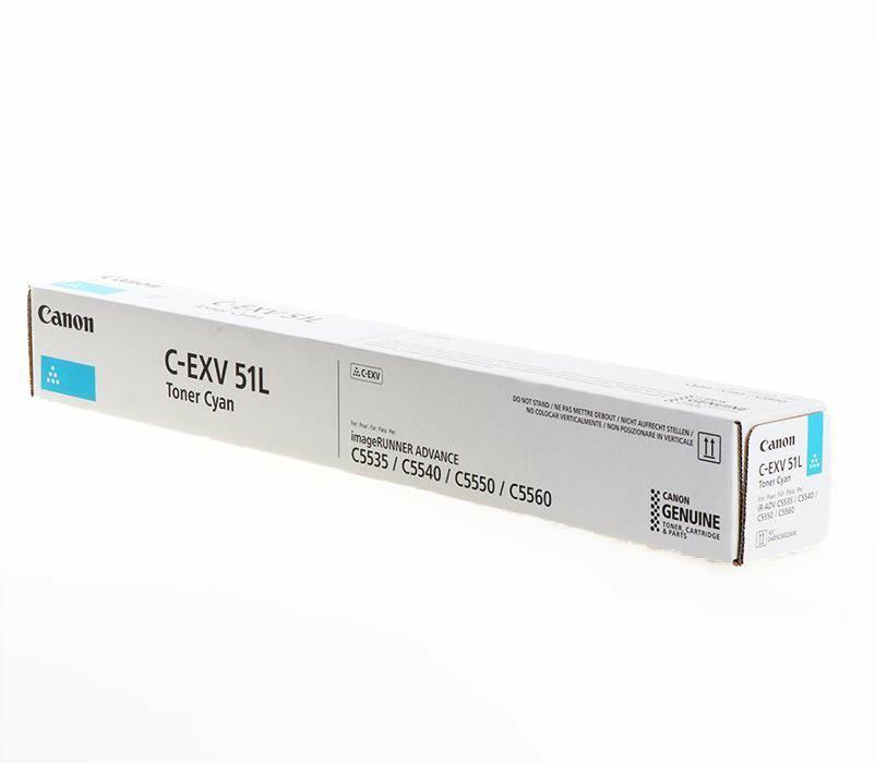 Canon Toner C-EXV51 Cyan 26K 1