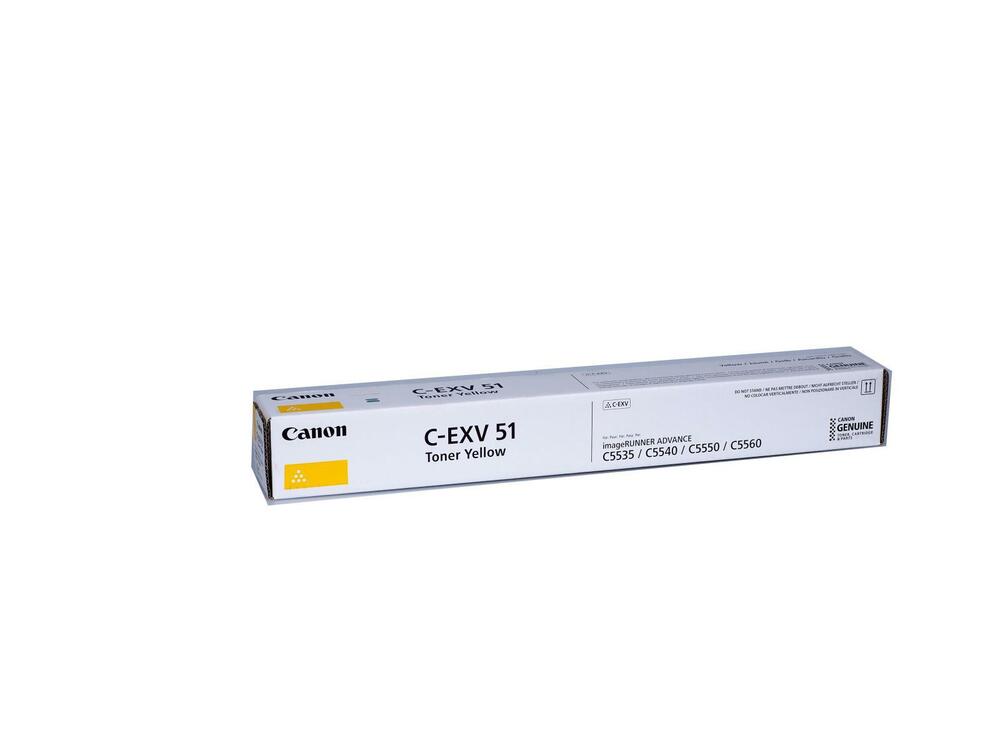 Canon Toner C-EXV51HC Yellow 60K 1