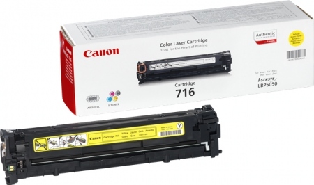 Canon Toner CRG 716 Yellow 1.5K 1