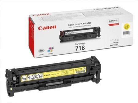 Canon Toner CRG 718 Yellow 2.9K 1