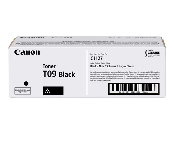 Canon Toner T09 Black 7.6K 1