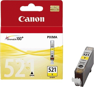 Canon Ink cartridge CLI-521Y Yellow 9 ml 1