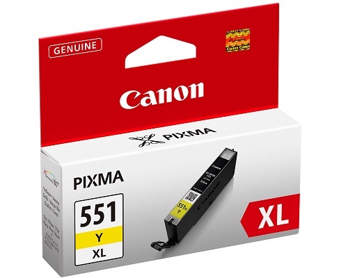Canon Ink cartridge CLI-551XL Yellow 11 ml 1