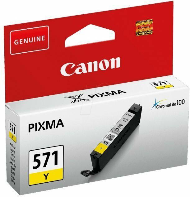 Canon Ink cartridge CLI-571Y Yellow 7 ml 1