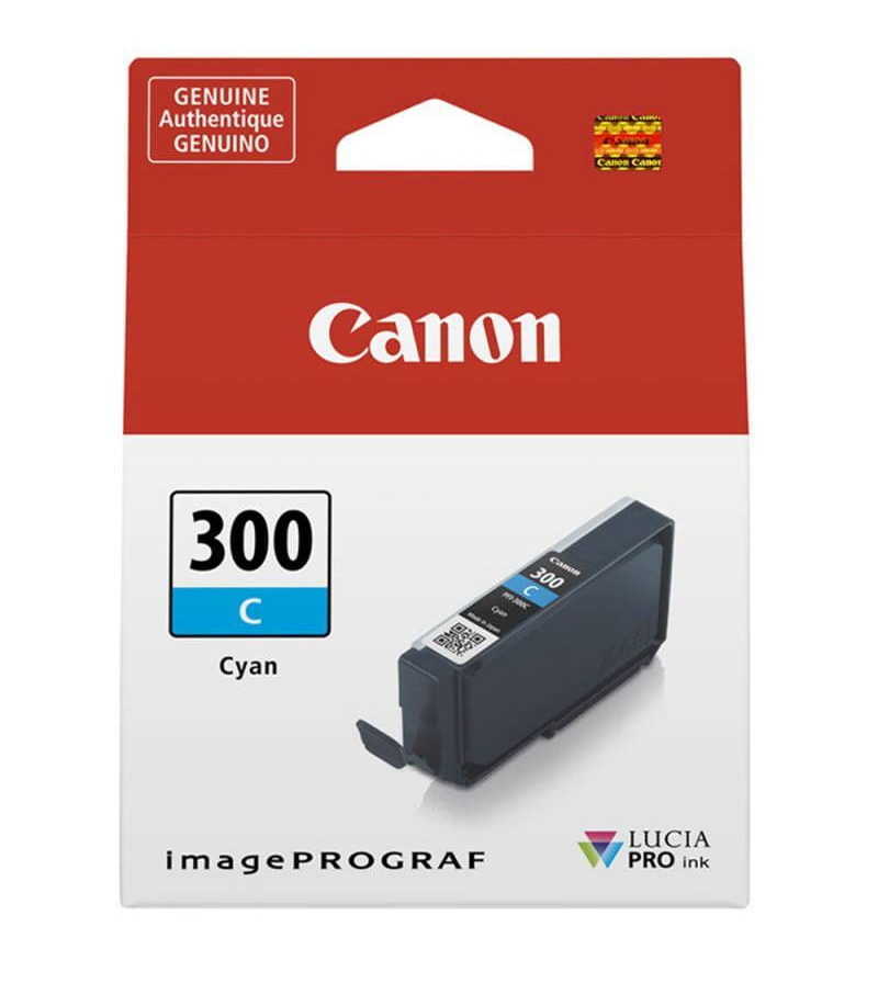 Canon Ink cartridge PFI300C 14.4ml Cyan 1