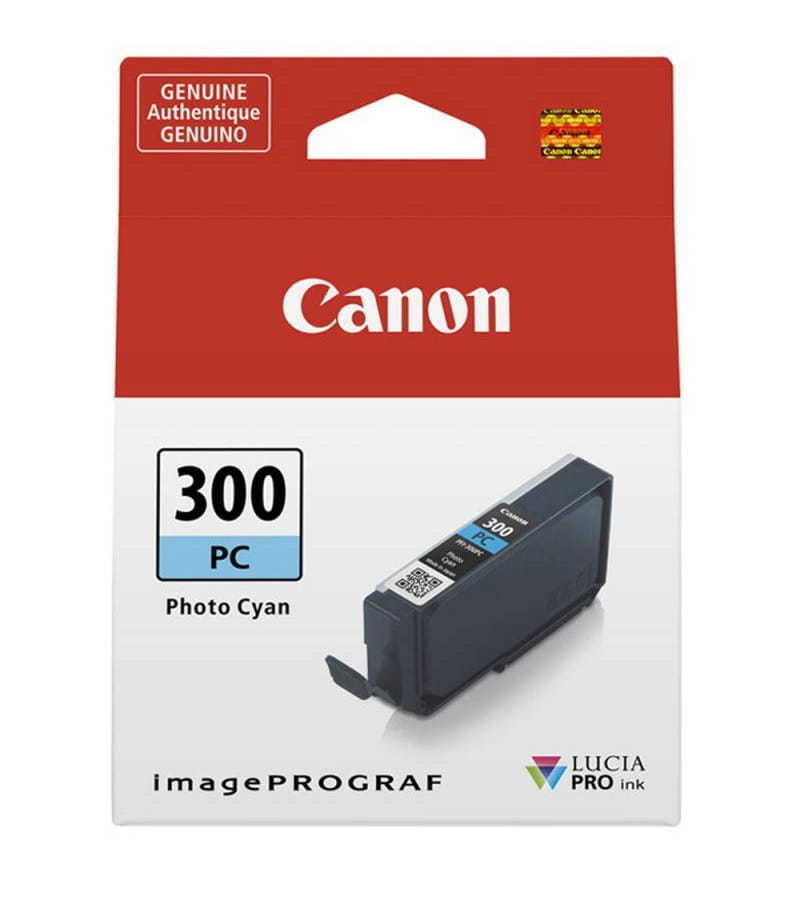 Canon Ink cartridge PFI300PC 14.4ml photo cyan 1