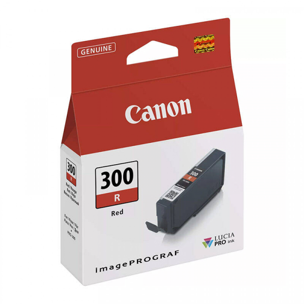 Canon Ink cartridge PFI300R 14.4ml Red 1