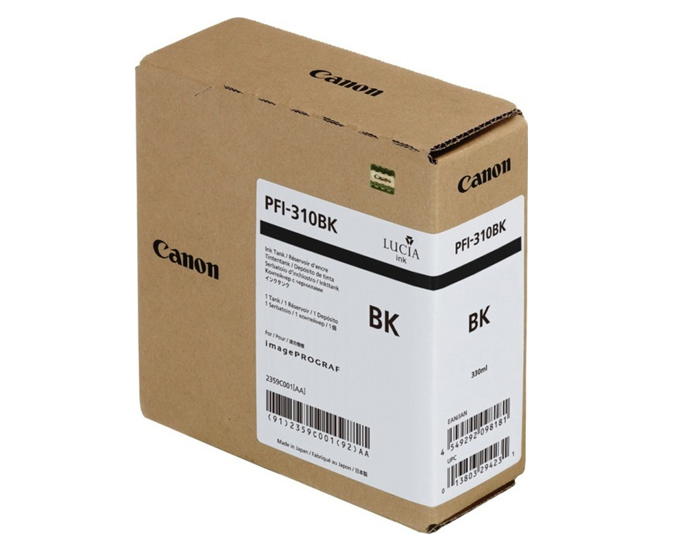 Canon Ink cartridge PFI310BK Black 330 ml 1
