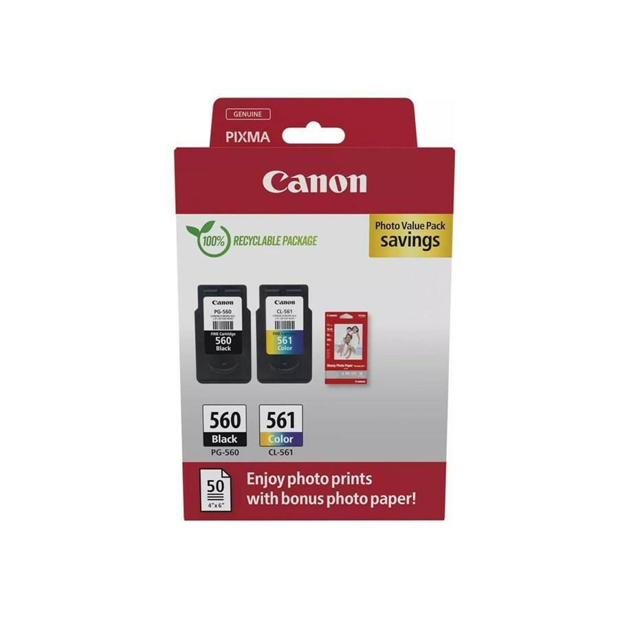 Canon Ink cartridge PG-560/CL561 MultiPack BK-8.3ml CMY 7.5ml 1