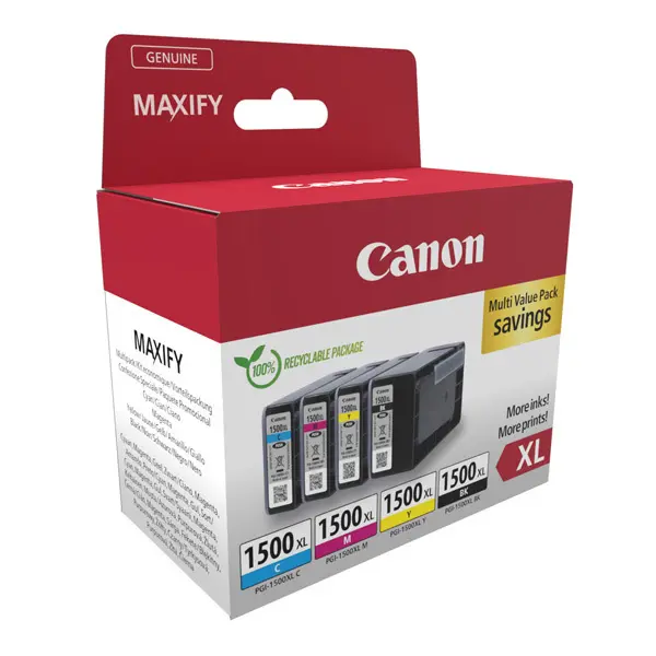 Canon Ink cartridge PGI-1500XL BK/C/M/Y Multipack 1