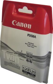 Canon Ink cartridge PGI-520 Black 2pack 2 x 19 ml 1