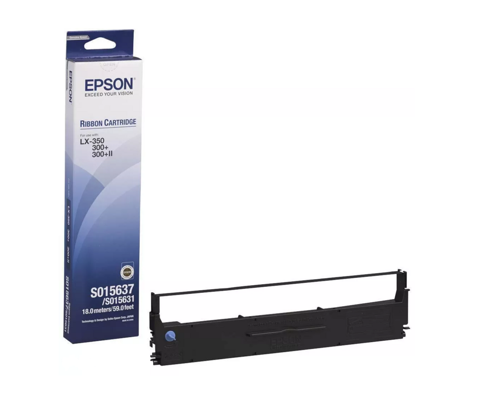Epson Tape LX-300/300+/350 S015637 Black. 4 mln characters 1
