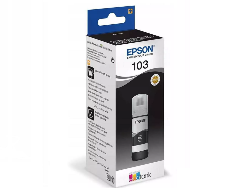 Epson Ink cartridge 103 L3151/3150 Black 65ml 1