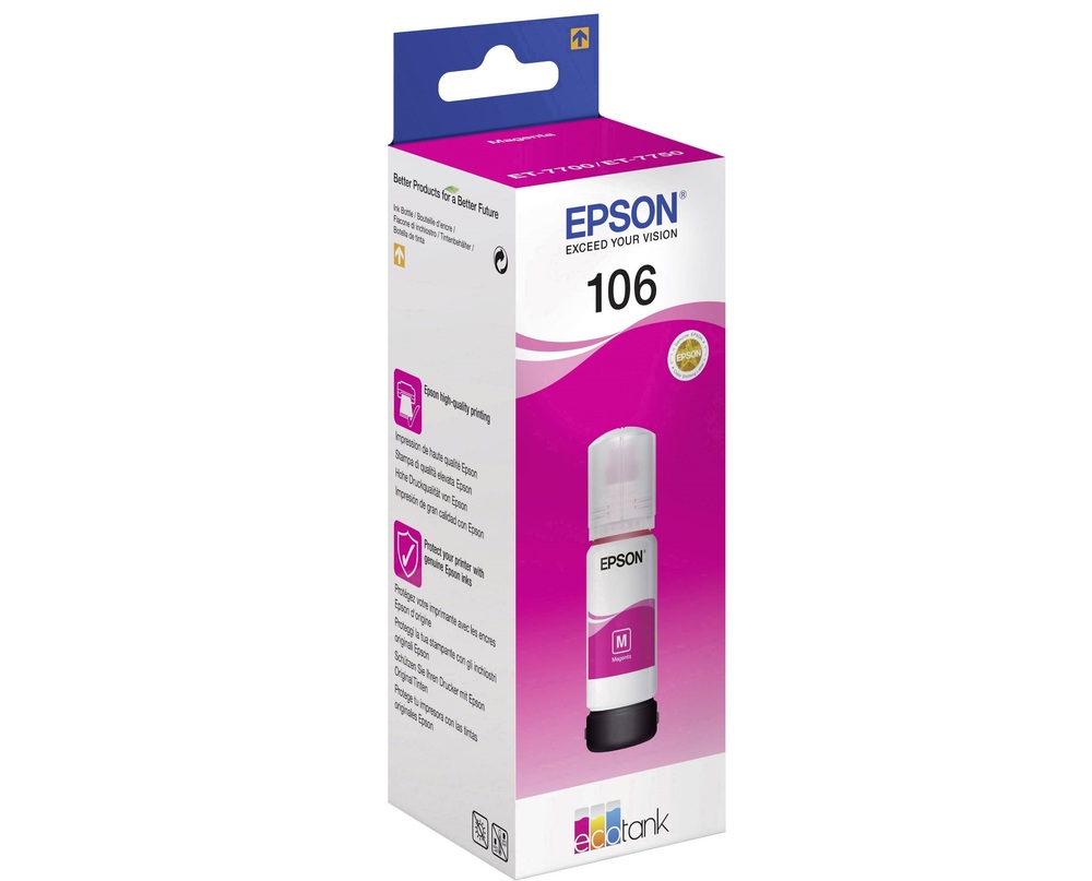 Epson Ink cartridge 106 EcoTank ET-7700 Magenta 70ml 1
