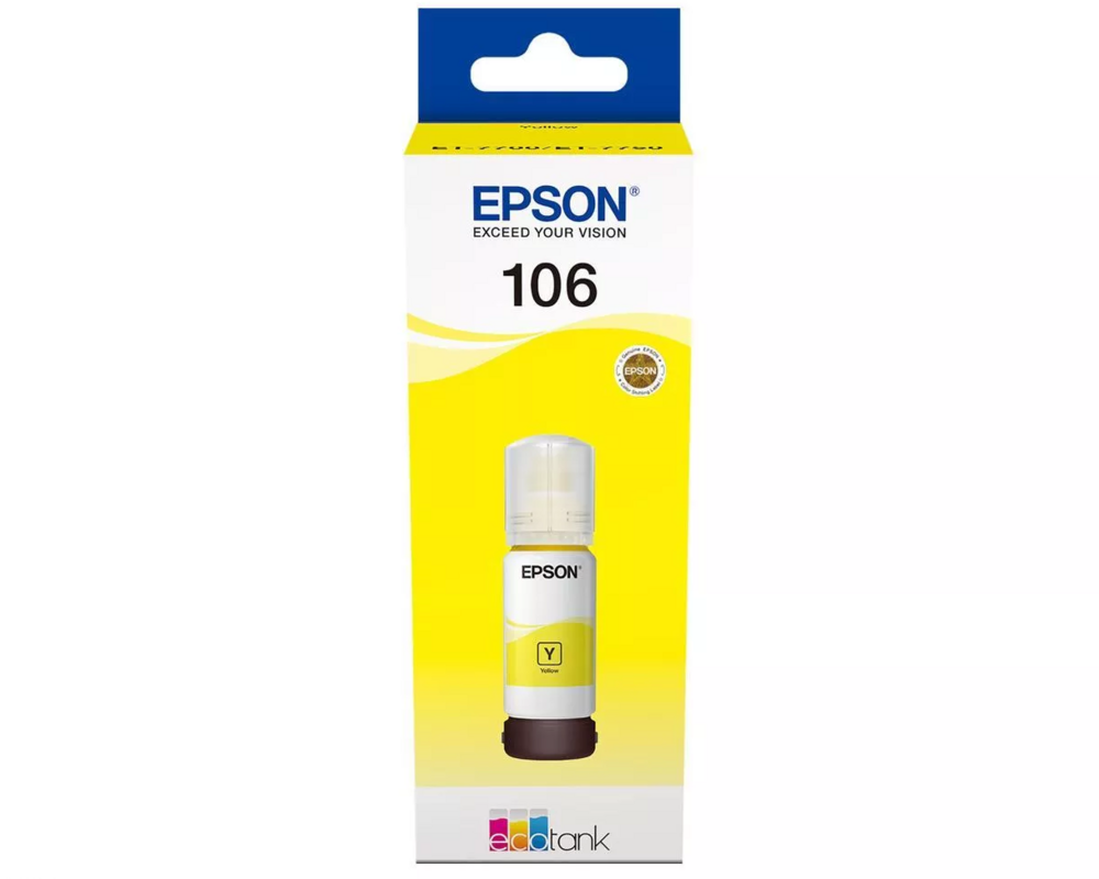 Epson Ink cartridge 106 EcoTank ET-7700 Yellow 70ml 1