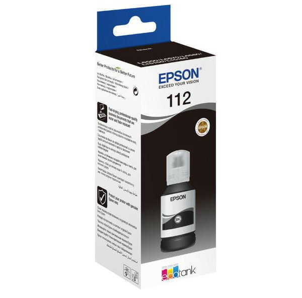 Epson Ink cartridge 112 EcoTank Black 127ml 7500str 1