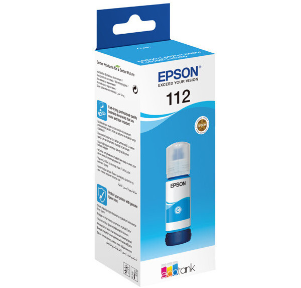 Epson Ink cartridge 112 EcoTank Cyan 70ml 6000str 1