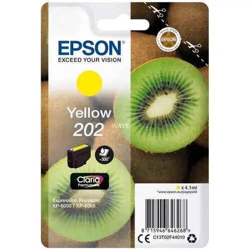 Epson Ink cartridge 202 Stylus XP-6000 Yell 4.1ml 1