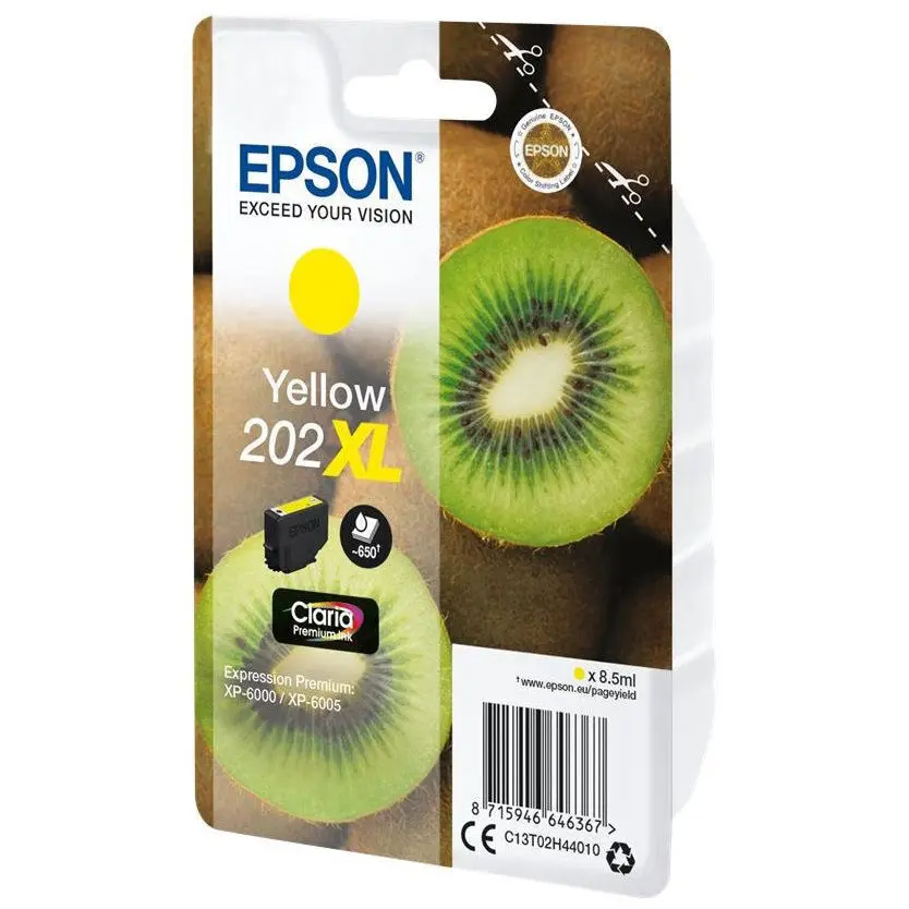 Epson Ink cartridge 202XL Stylus XP-6000 Yell 8.5 1