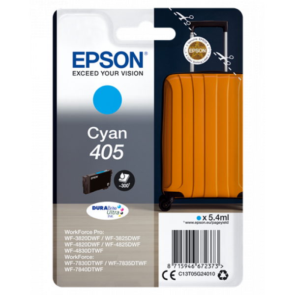 Epson Ink cartridge 405 T05G2 Cyan 5.4ml 1