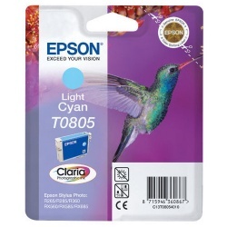 Epson Ink cartridge Claria R265/360 T0805 LIGHT CYAN 7.4ml 1