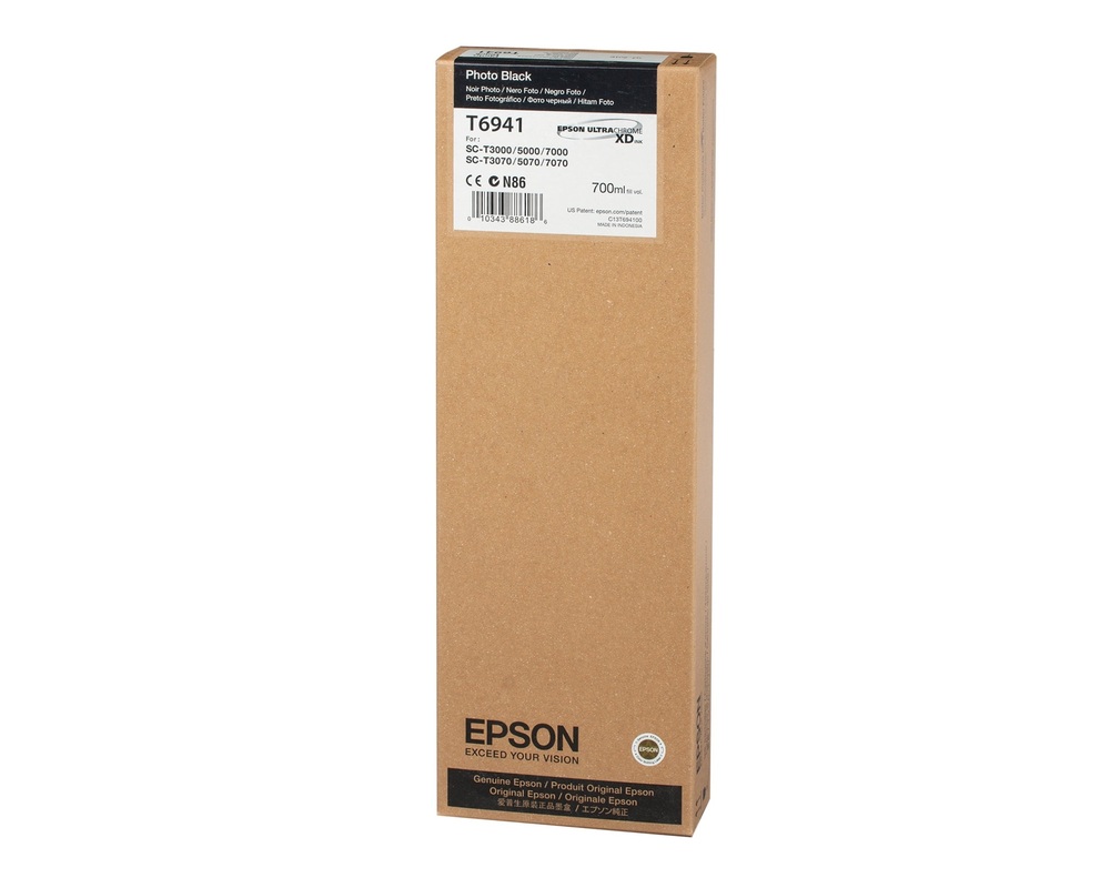 Epson Ink cartridge SC-T3000C T6941 Photo Black 700ml 1
