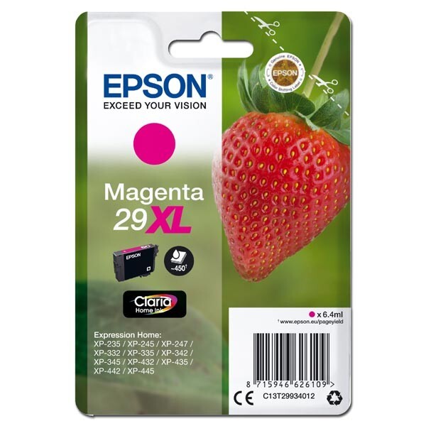 Epson Ink cartridge T29XL Stylus XP235 Magenta 6.4ml 1