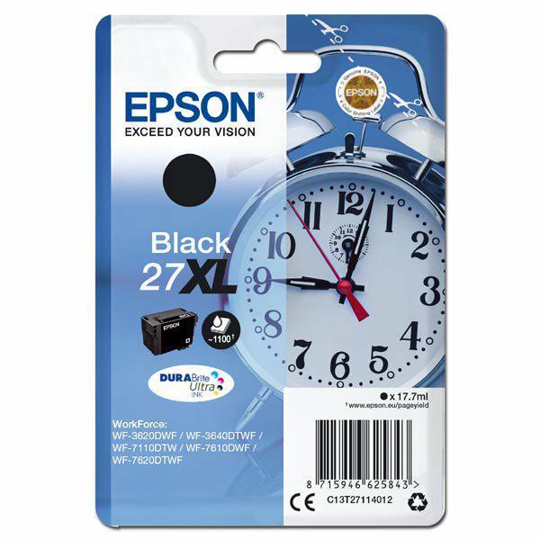 Epson Ink cartridge WF3620 T2711 XL Black 17.7ml 27XL 1
