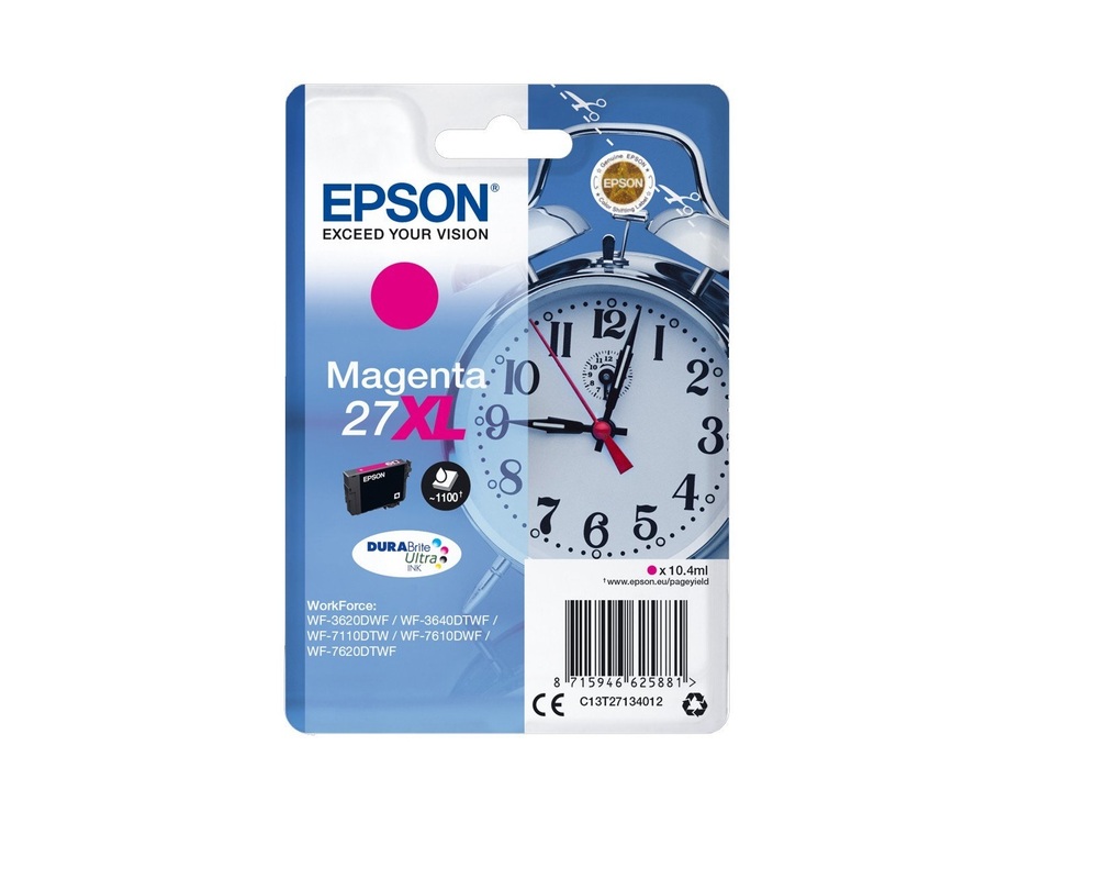 Epson Ink cartridge WF3620 T2713 XL Magenta 10.4 ml 27XL 1