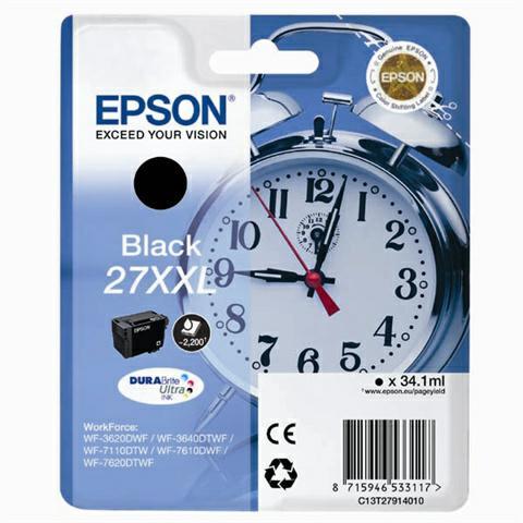 Epson Ink cartridge WF3620 T2791XXL Black 34.1ml 1