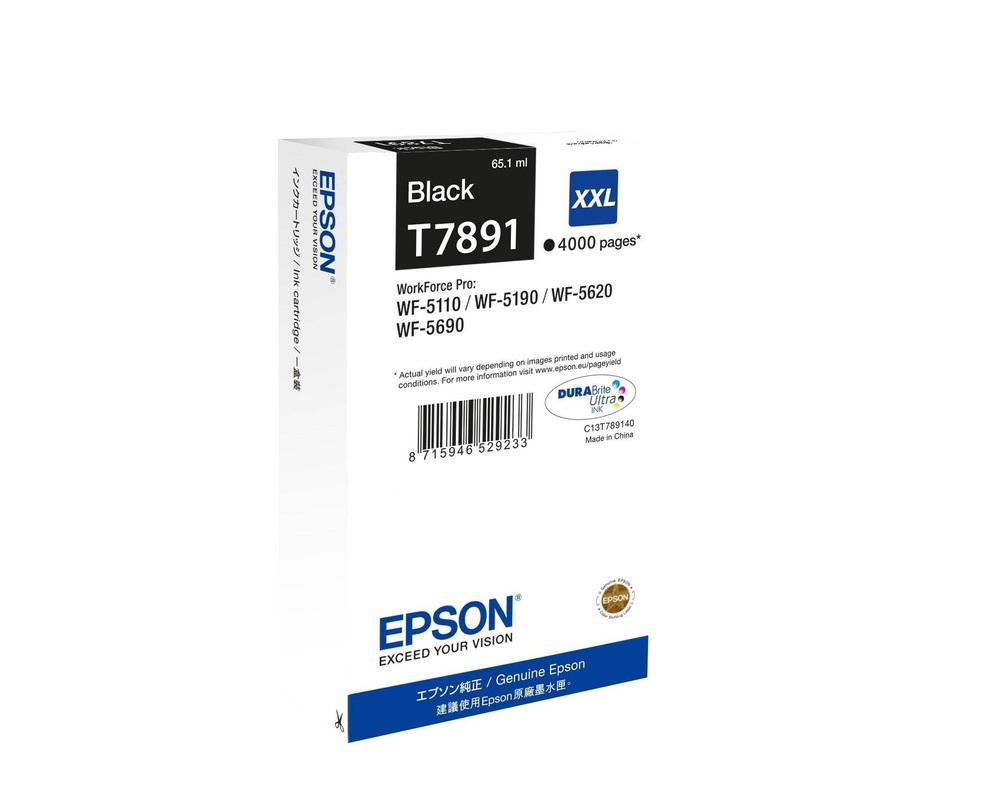 Epson Ink cartridge WF5110 T7891XXL Black 61.5ml 1