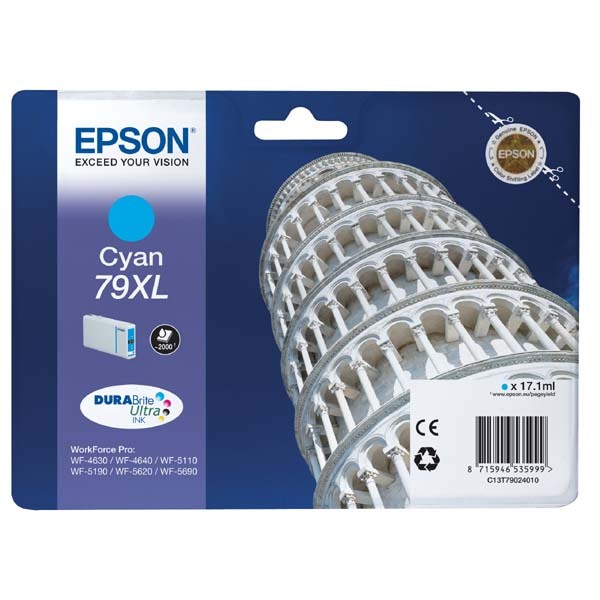 Epson Ink cartridge WF5620 T7902 XL Cyan 17.1ml 1