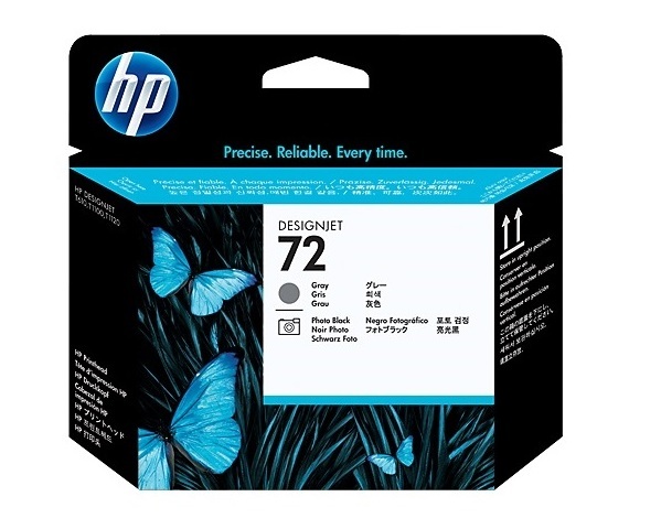 HP Printhead nr 72 C9380A GREY+PHOTO BLACK 1