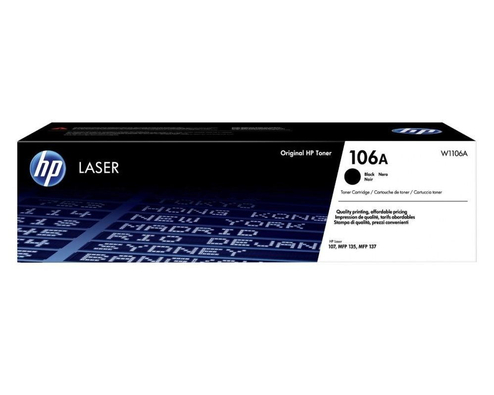 HP Toner nr 106A W1106A Black 1K 1