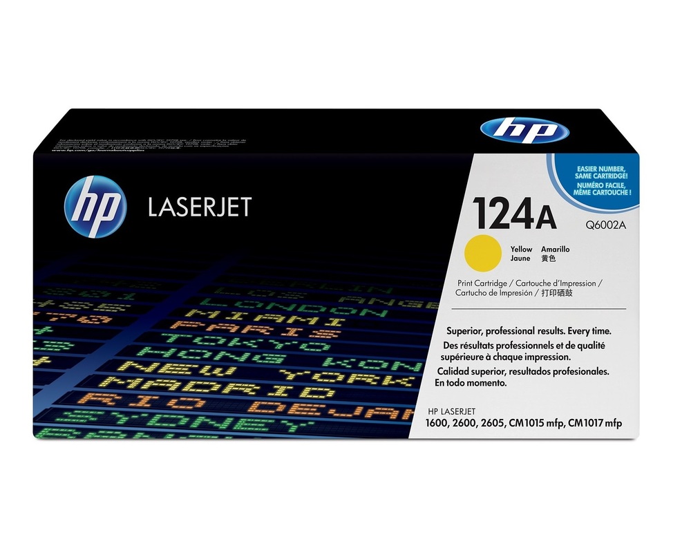 HP Toner nr 124A Q6002A Yellow 2K 1