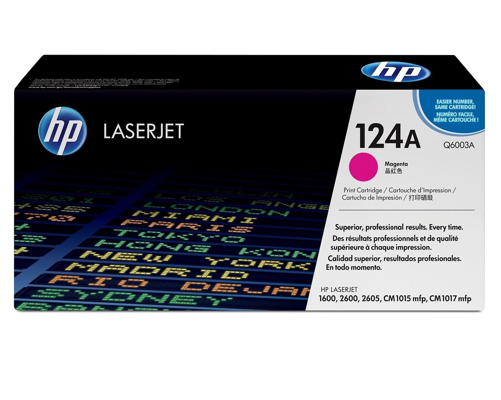 HP Toner nr 124A Q6003A Magenta 2K 1