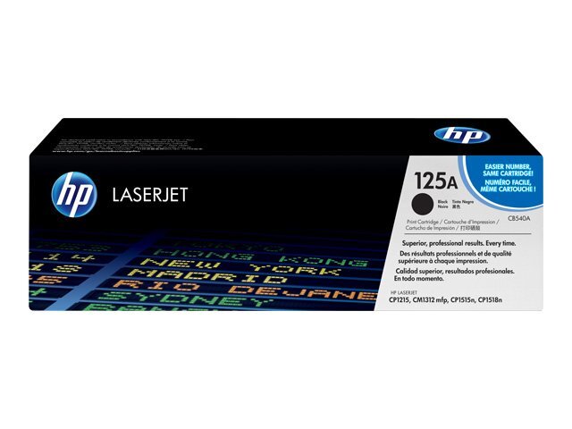 HP Toner nr 125A CB540A Black 2.2K 1