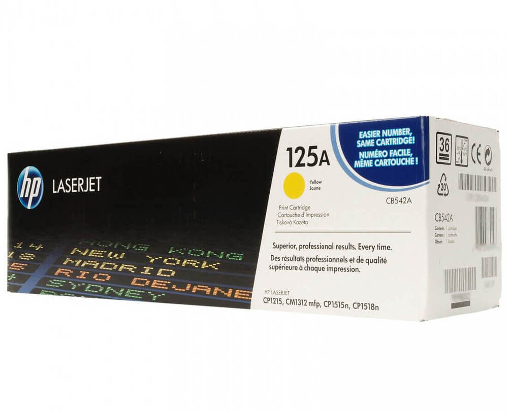 HP Toner nr 125A CB542A Yellow 1.4K 1