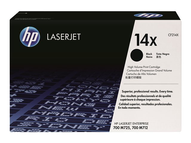 HP Toner nr 14X CF214X Black 17.5K 1