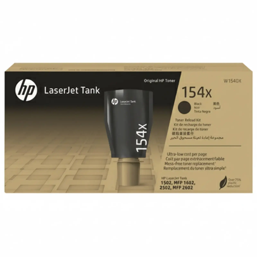 HP Toner nr 154X W1540X Black 5K 1