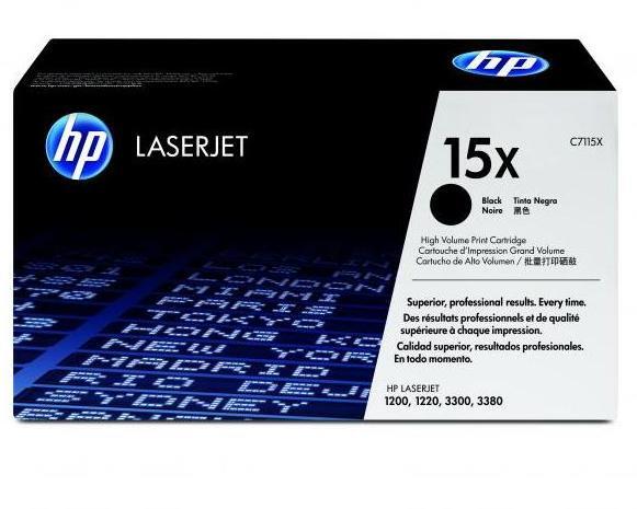 HP Toner nr 15X C7115X Black 3.5K 1