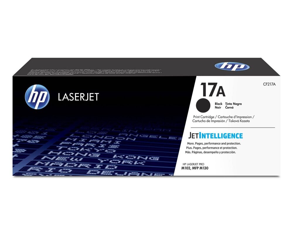 HP Toner nr 17A CF217A Black 1.6K 1