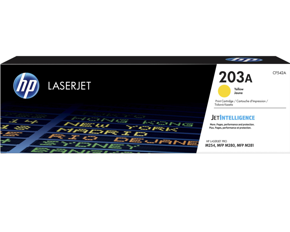 HP Toner nr 203A CF542A Yellow 1.3K 1