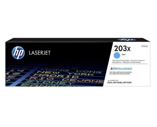 HP Toner nr 203X CF541X Cyan 2.5K 1