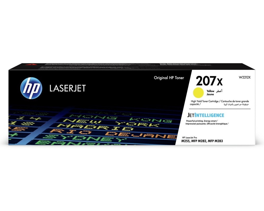 HP Toner nr 207X W2212X Yellow 2.4K 1